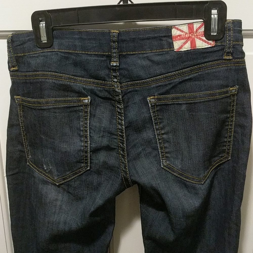 Machine Cropped Jeans - Picture 3 of 4